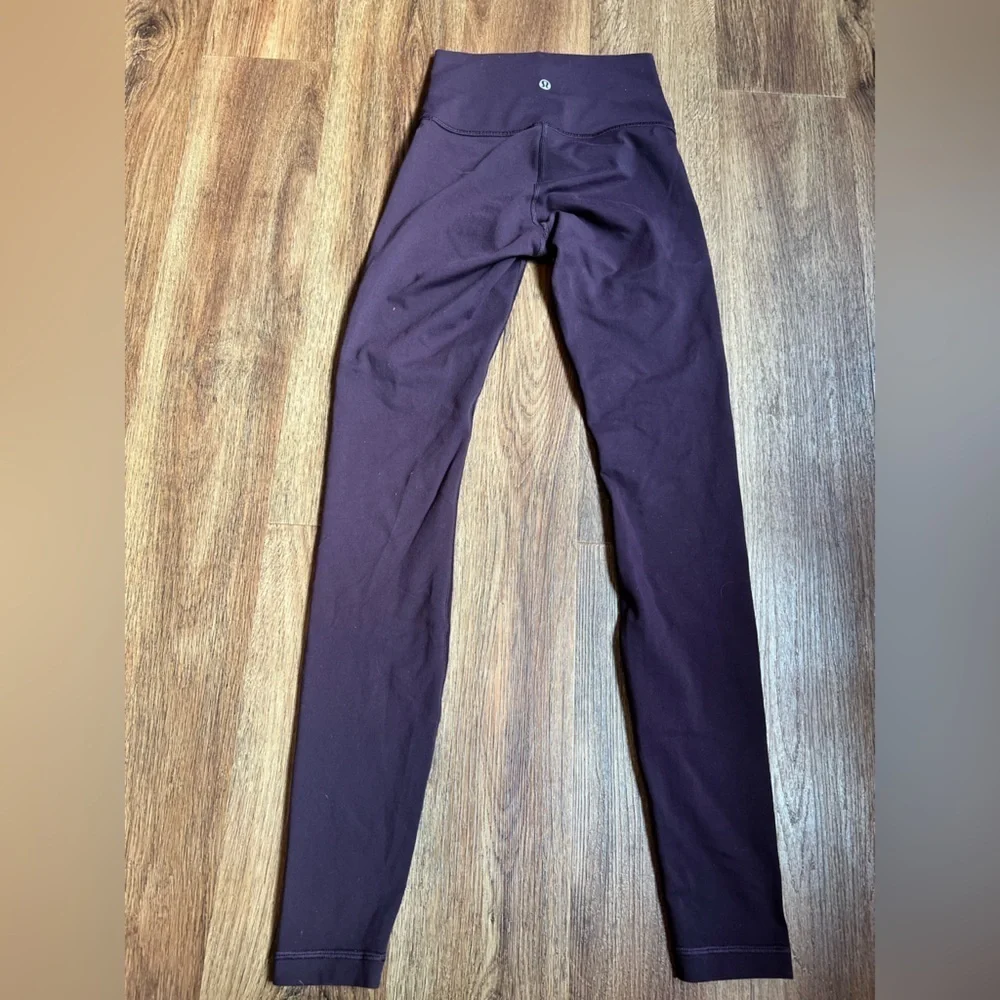 Lululemon Athletica Purple High-Waisted Leggings size 2